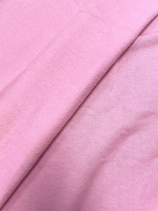 1 YD Poly/Cotton French Terry Knit - Pink