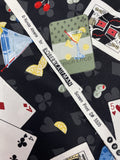 Quilting Cotton - Playing Cards and Cocktails