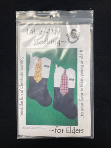 2005 Jamie M. Heim Pattern - Christmas Stocking for Elders FACTORY FOLDED