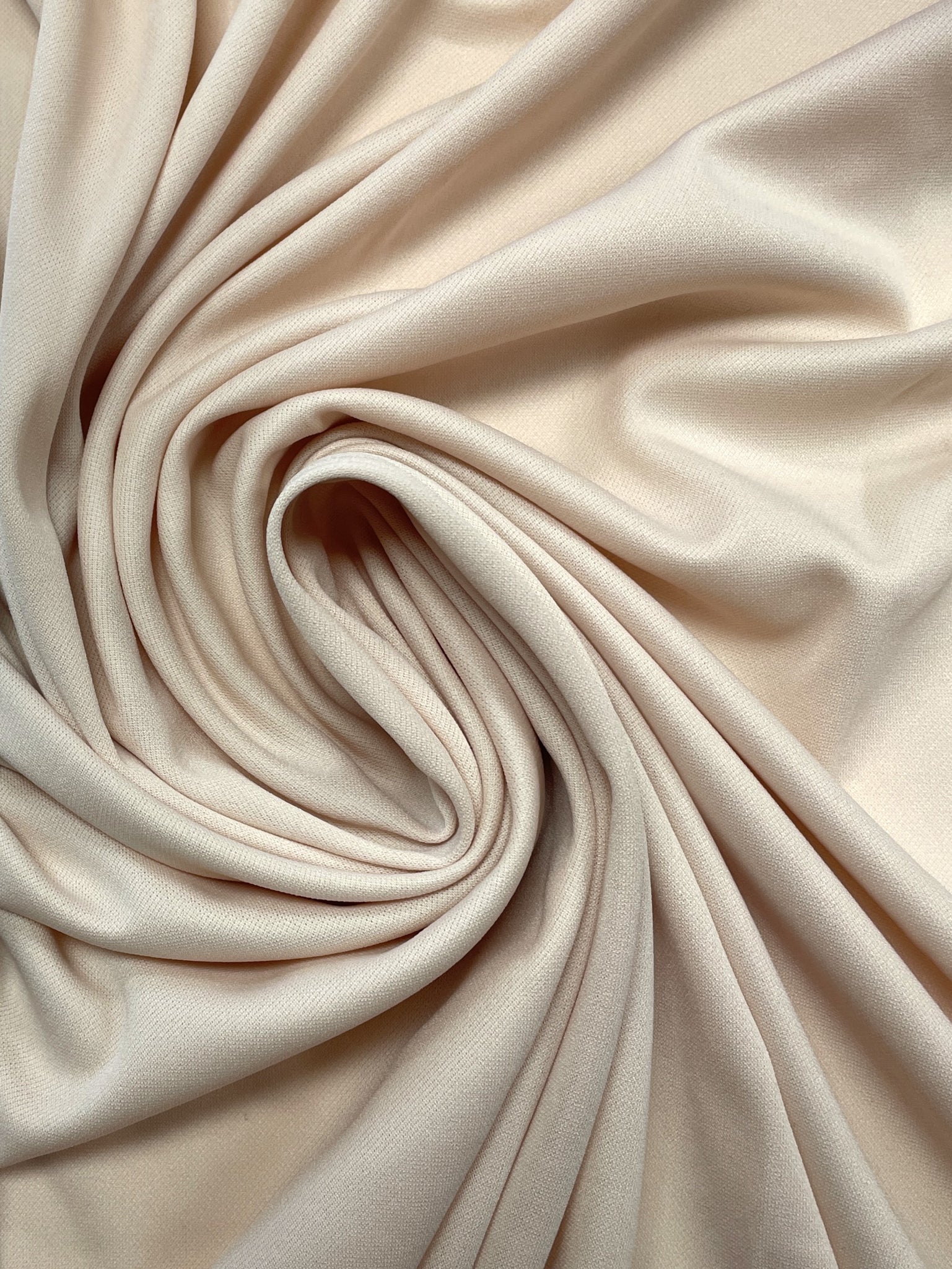 1 3/8 YD Nylon Knit Lining - Pale Beige