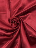 2 1/4 YD Polyester Satin - Deep Red