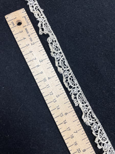 2 YD Cotton Lace Trim Vintage - Ecru