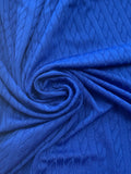 SALE Polyester Knit - Royal Blue