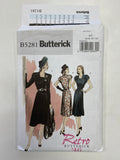 SALE 1946 Butterick 5281 Sewing Pattern - Dress and Belt FACTORY FOLDED