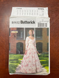 2012 Butterick 5832 Sewing Pattern - 19th Century Dress FACTORY FOLDED