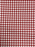 1 YD Cotton Twill - Red and White