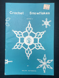 1980's Crochet Snowflakes Book Bundle - Book 2, Book 4, Book5 and Book 6