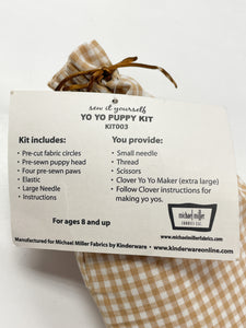 Sew It Yourself Yo Yo Puppy Kit