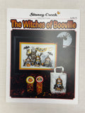 SALE 2019 Leaflet Cross Stitch Patterns - "The Witches of Boovile"