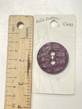 Button Plastic - Dark Purple