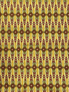 3 YD Quilting Cotton - Dark Yellow and Dark Red