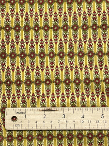 3 YD Quilting Cotton - Dark Yellow and Dark Red