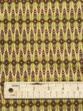 3 YD Quilting Cotton - Dark Yellow and Dark Red