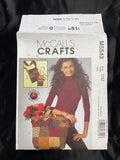 2007 McCall's 5543 Pattern - Tote Bags FACTORY FOLDED