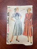 1948 Simplicity 2329 Sewing Pattern - Dresses