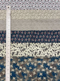 Quilting Cotton Fat Quarter Bundle - Civil War Era Prints