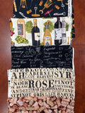 SALE Quilting Cotton Bundle - Wine Prints