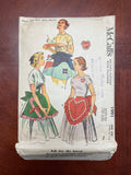 1955 McCall's 1991 Sewing Pattern - Holiday Aprons