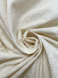 2 YD Quilting Cotton - White on Off White