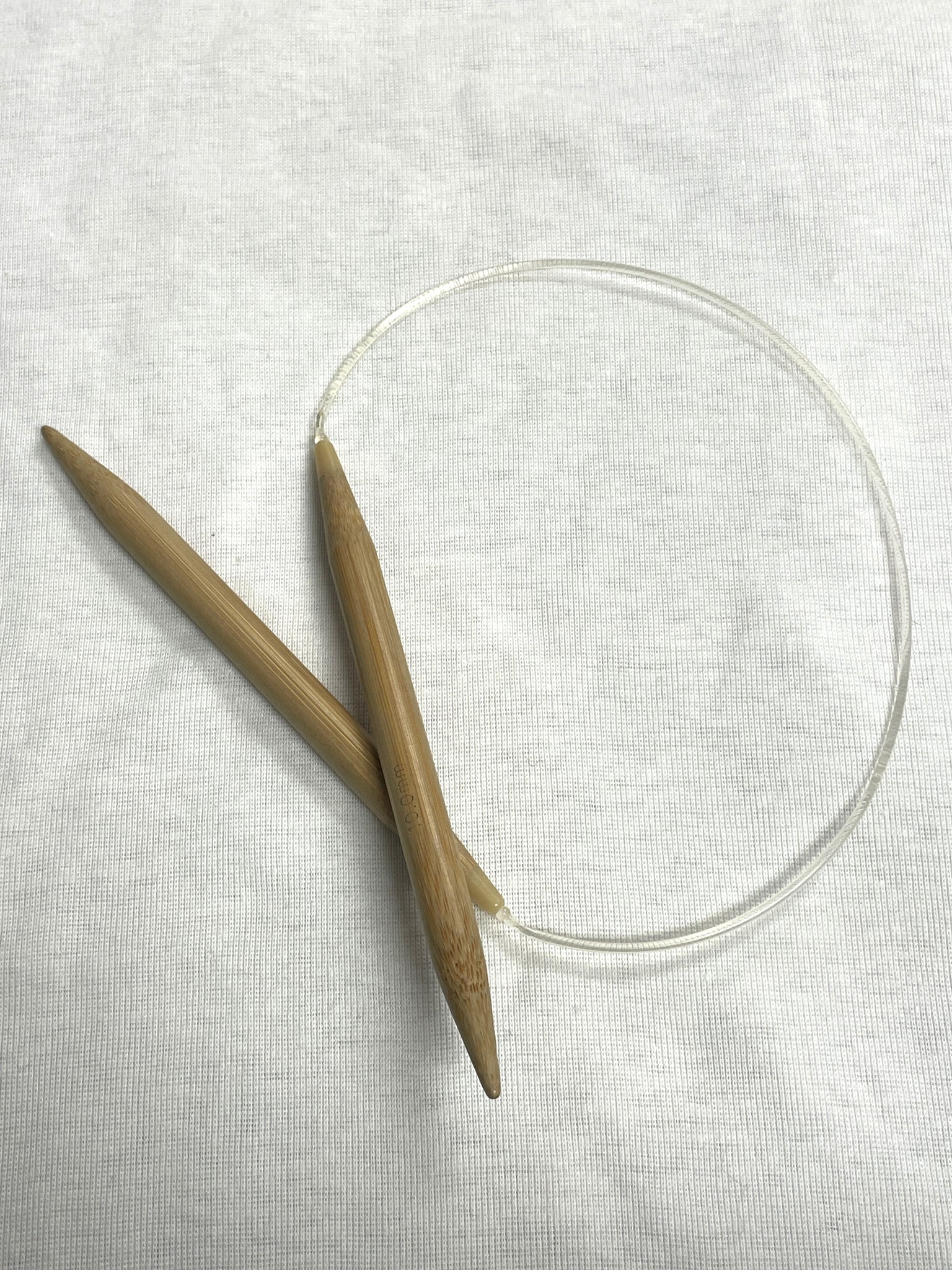 Circular Knitting Needles - Bamboo Size 15, 10mm