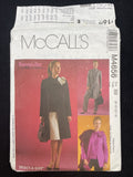 2004 McCall's 4656 Sewing Pattern - Jacket, Top, Bias Skirt, Pants and Flower FACTORY FOLDED