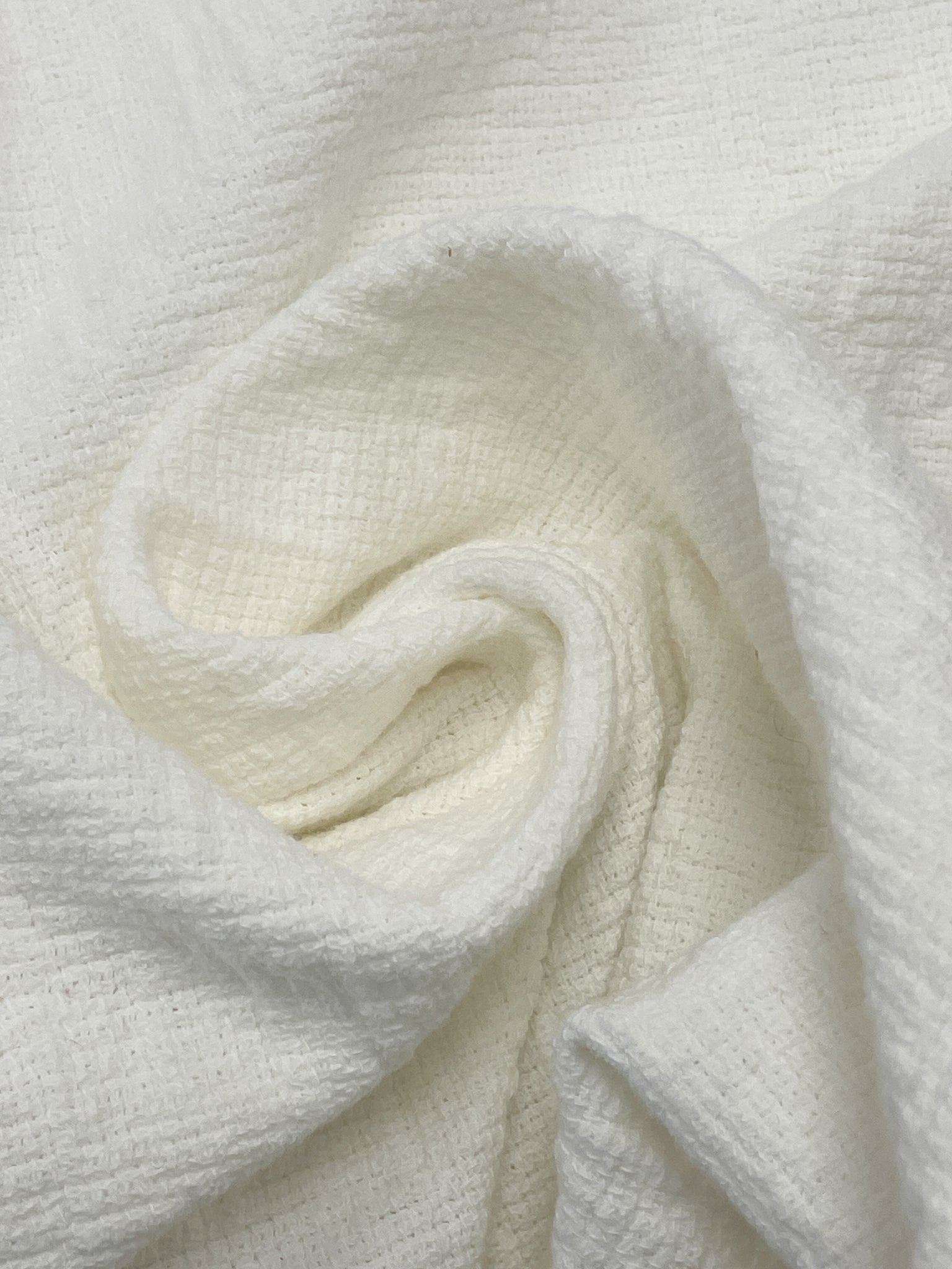 SALE 4 3/8 YD Cotton - Off White