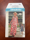 1976 Simplicity 7520 Sewing Pattern - Dresses FACTORY FOLDED