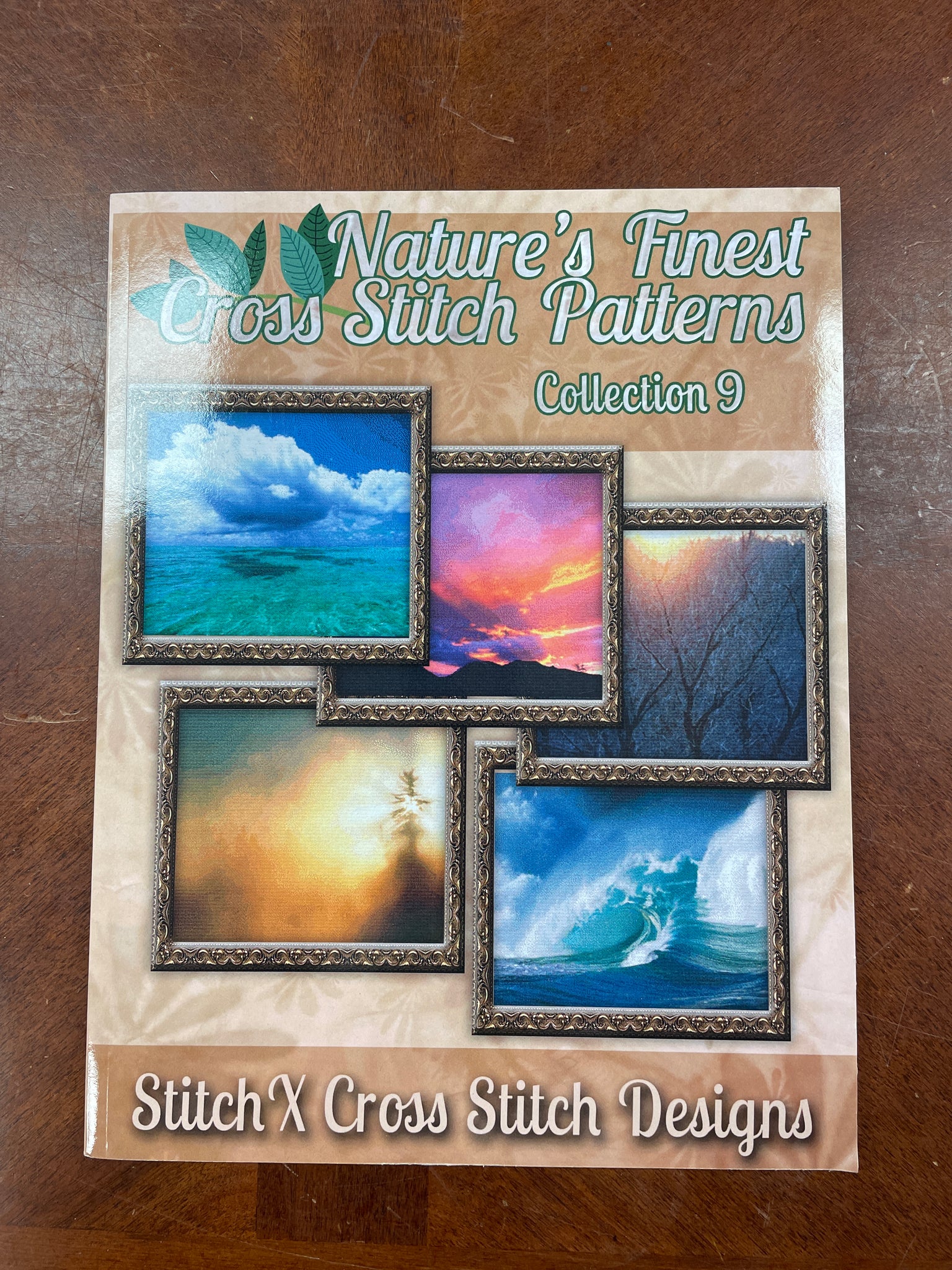 2020 Cross Stitch Book - "Nature's Finest Cross Stitch Patterns Collection 9"