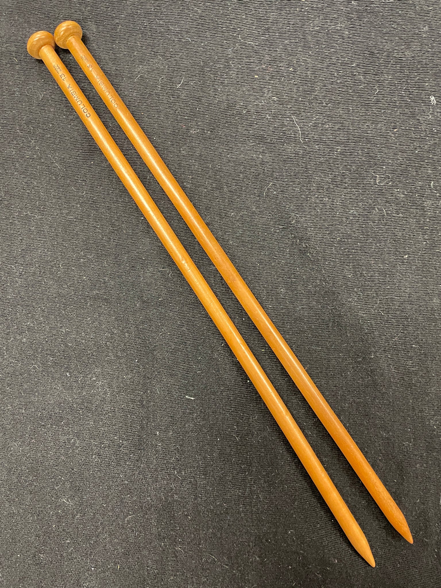 Knitting Needles Size 13 - Wood