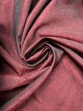 Polyester Iridescent Crinkle Taffeta - Red