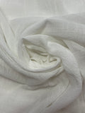 Cotton Gauze Vintage - White