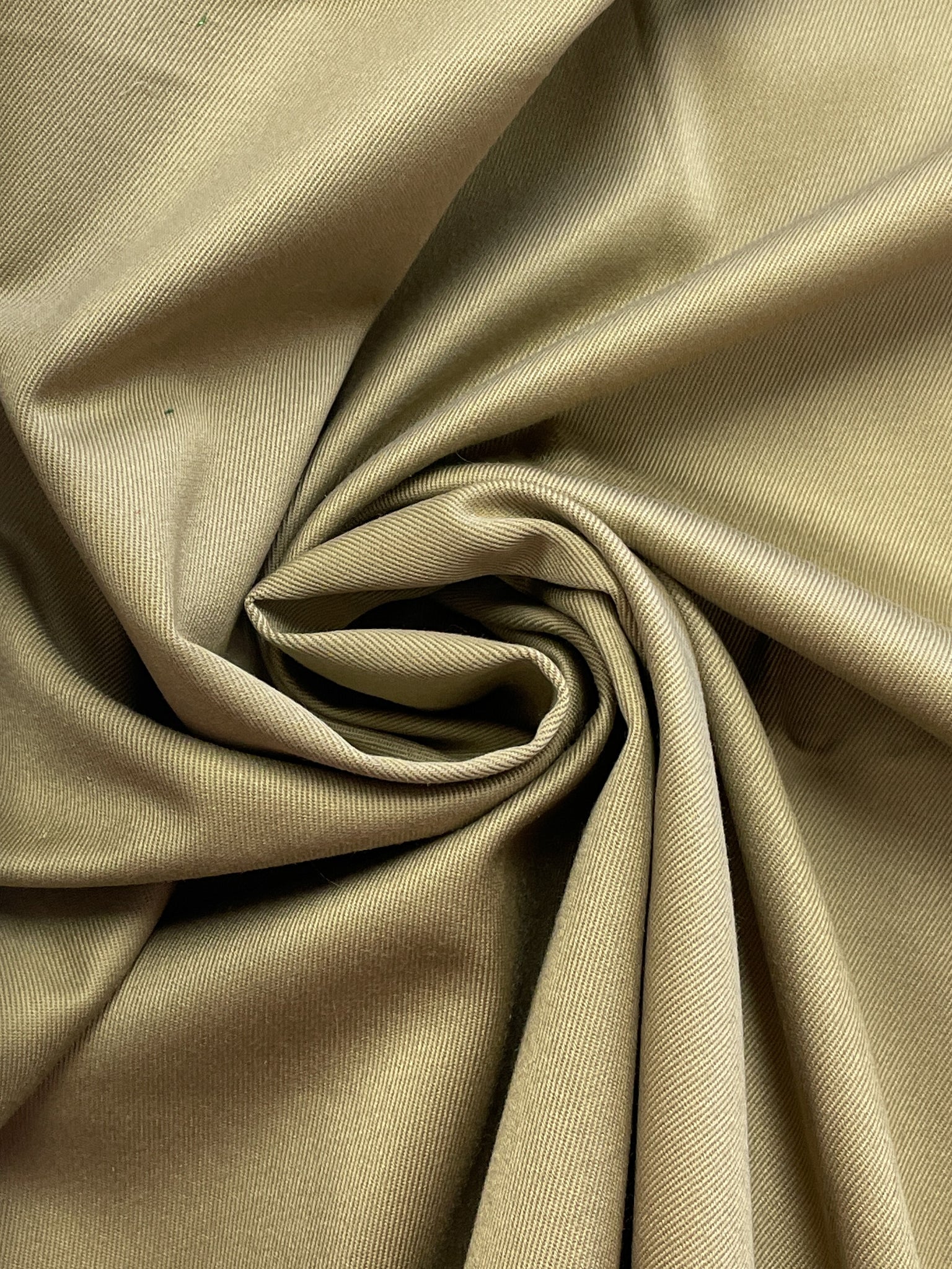 SALE 2 1/2 YD Cotton/Poly Twill - Beige