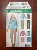 2011 New Look 6081 Pattern - Blouses, Skirt and Pants FACTORY FOLDED