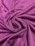 Rayon Blend Knit Vintage - Orchid Pink with Subtle Sparkle