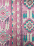 Quilting Cotton Vintage - Southwest Print in Pinks, Cream and Turquoise