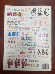 1998 Cross Stitch Book - "Alphabets Galore"