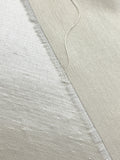 3 5/8 YD Cotton/Rayon Slub Weave Satin Vintage - Cream