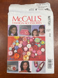 2018 McCall's 7731 Pattern - Fabric Flowers FACTORY FOLDED