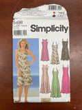 2003 Simplicity 5498 Pattern - Dress FACTORY FOLDED