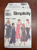 1993 Simplicity 8480 Pattern - Tops, Pants and Skirt FACTORY FOLDED