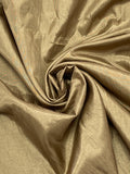 Polyester Lining - Non Metallic Gold