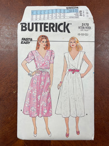 1985 Butterick 3170 Pattern - Dress