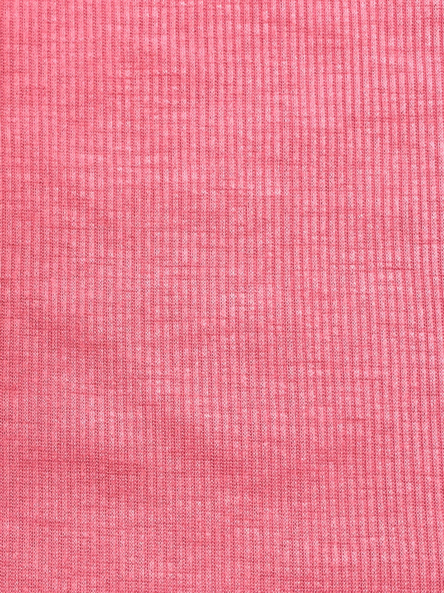 3 1/8 YD Nylon Ribbed Knit - Pink