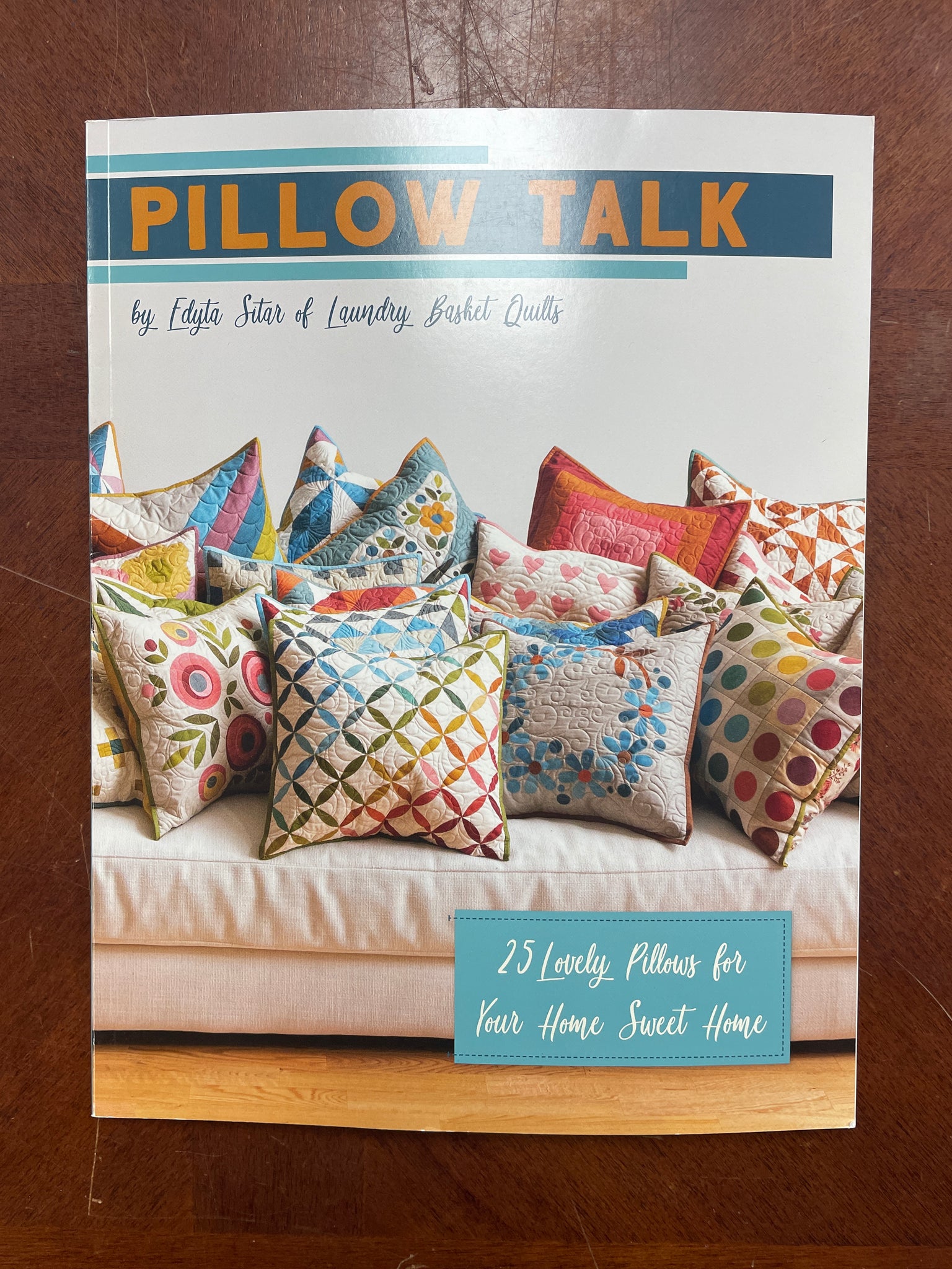 2019 Quilted Pillow Book - "Pillow Talk"