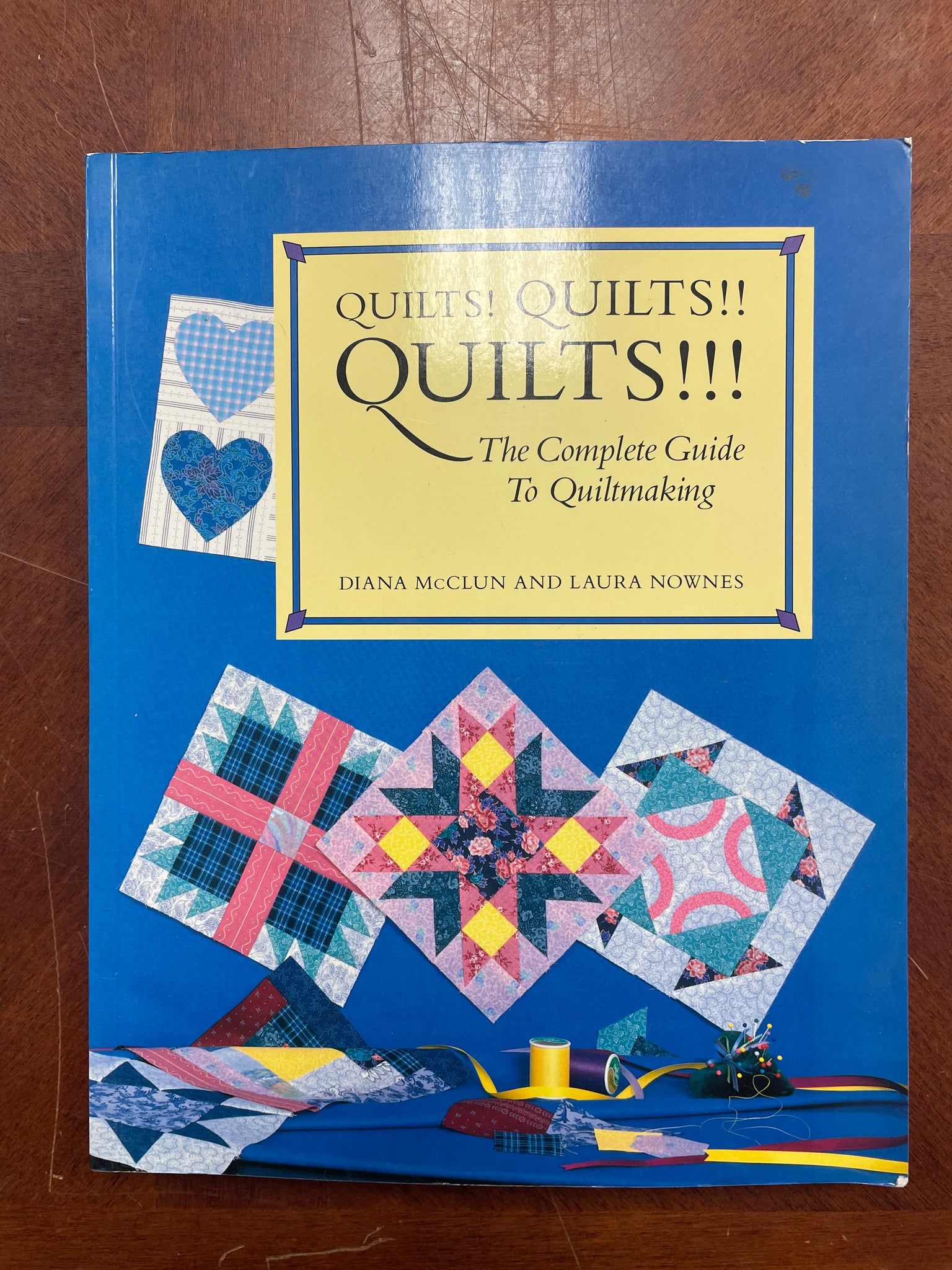 1988 Quilting Book - "Quilts! Quilts! Quilts!"