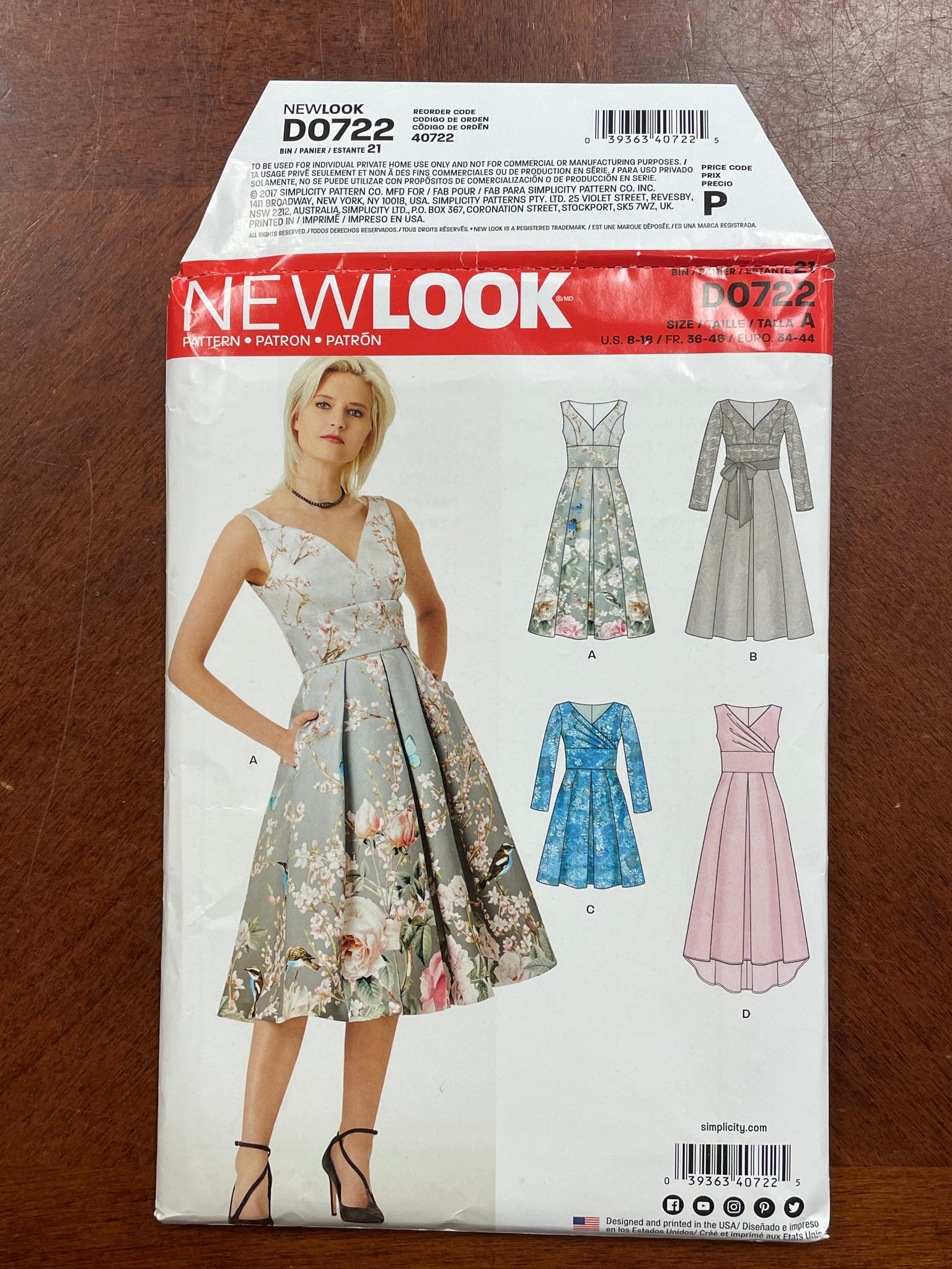 1972 McCall's 3404 Dress, Tunic and Pants FACTORY FOLDED – Lucky DeLuxe  Fabrics