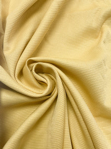 SALE 2 YD Cotton/Poly Loose Weave - Yellow