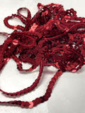 6 YD Sequin Trim - Metallic Red