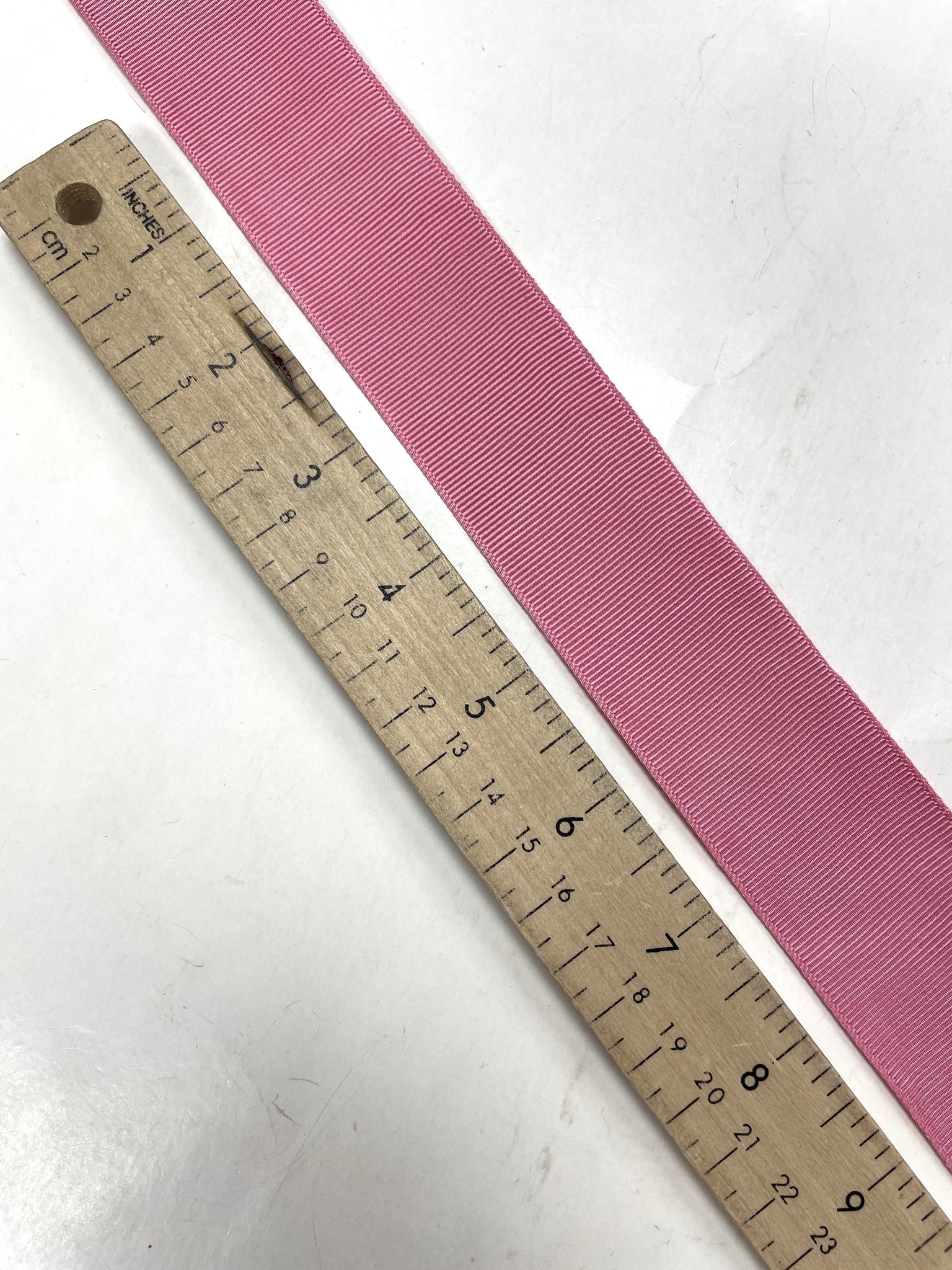 5 1/2 YD Rayon Grosgrain Ribbon - Pink