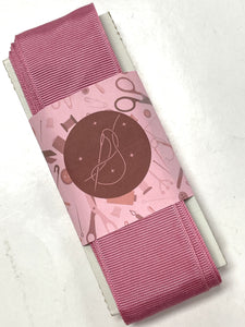 5 1/2 YD Rayon Grosgrain Ribbon - Pink